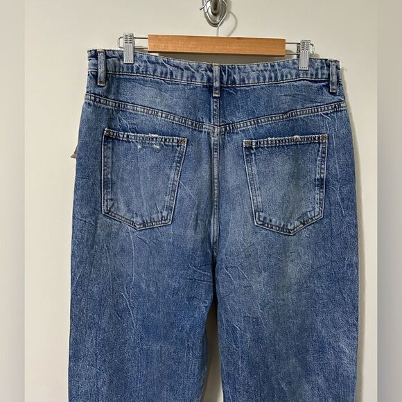 NWT Free People Dakota Straight Leg Jean in Indigo Blue - Picture 9 of 12